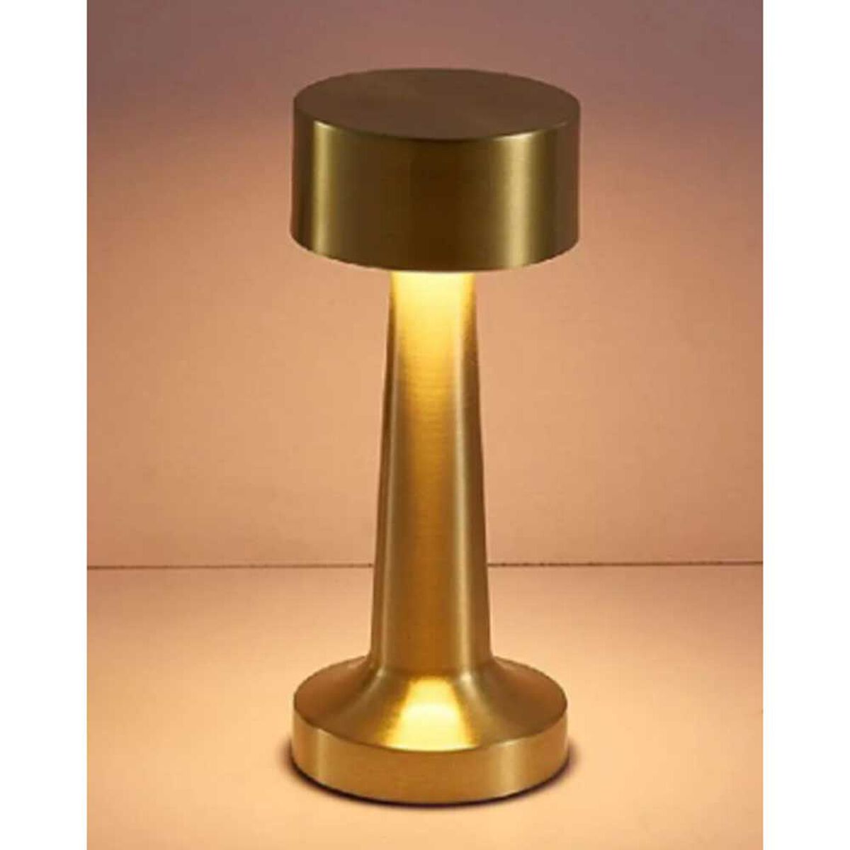 Lámpara de Mesa Metal Vgo Recargable con sensor  21 cm Dorado