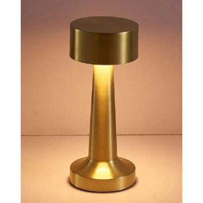 Imagen 2 del producto Lámpara de Mesa Metal Vgo Recargable con sensor  21 cm Dorado