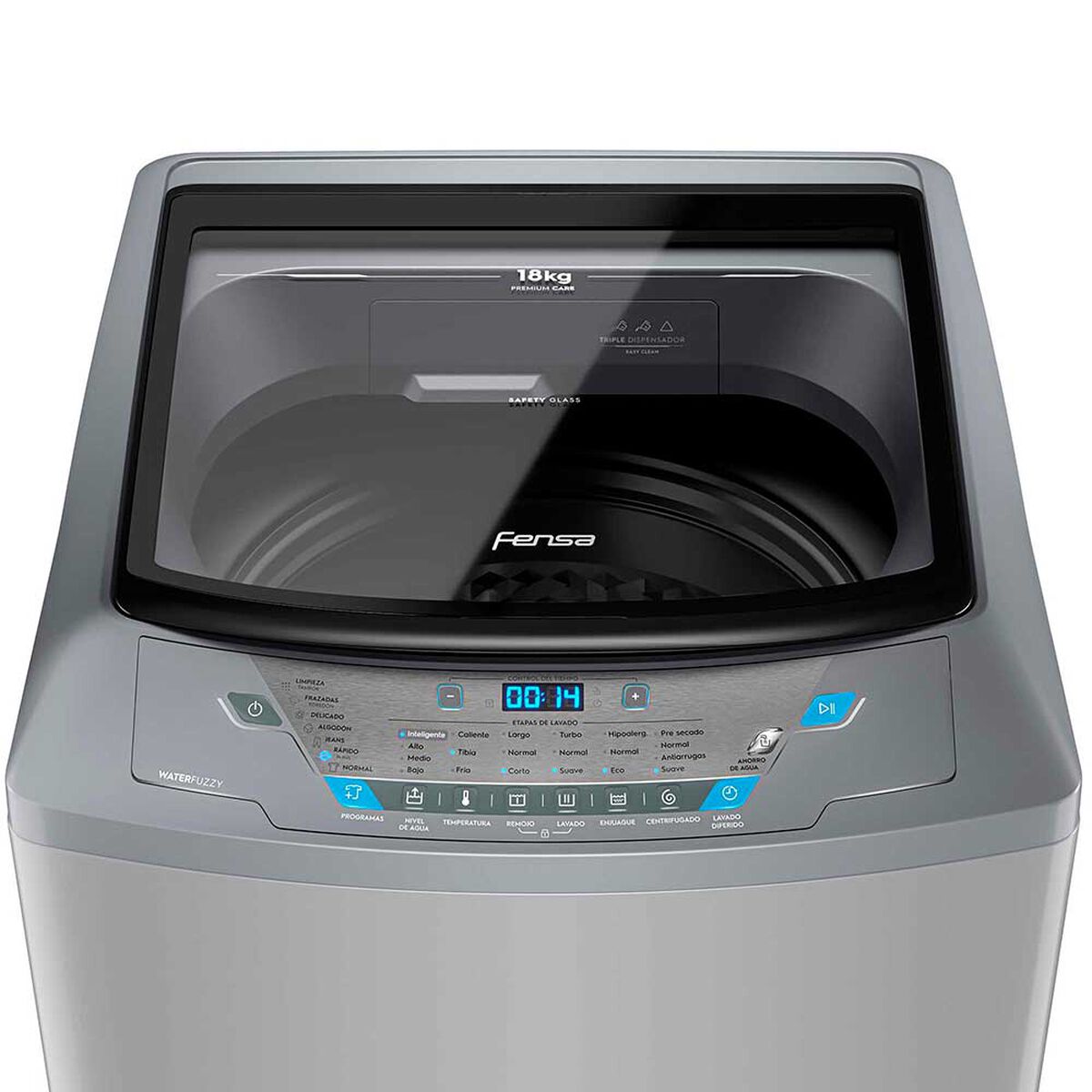 Lavadora Automática Fensa Premium Care 18 SZ 18 kg.