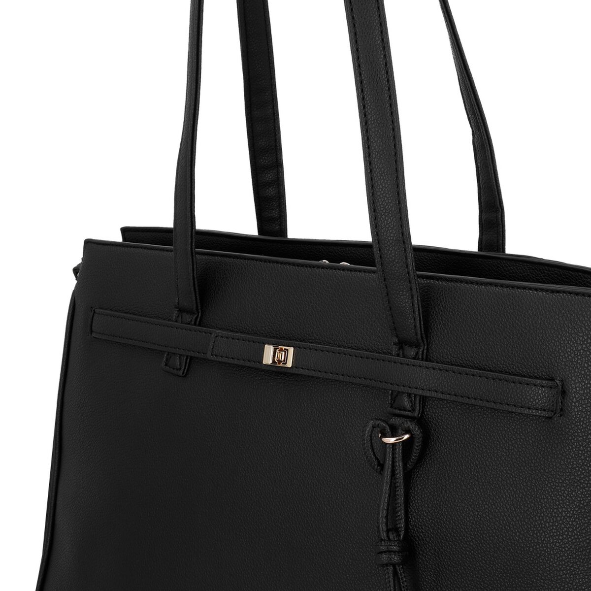 Cartera de Mujer Porta Laptop 16" Secret Serbia SC7 Grande Negro