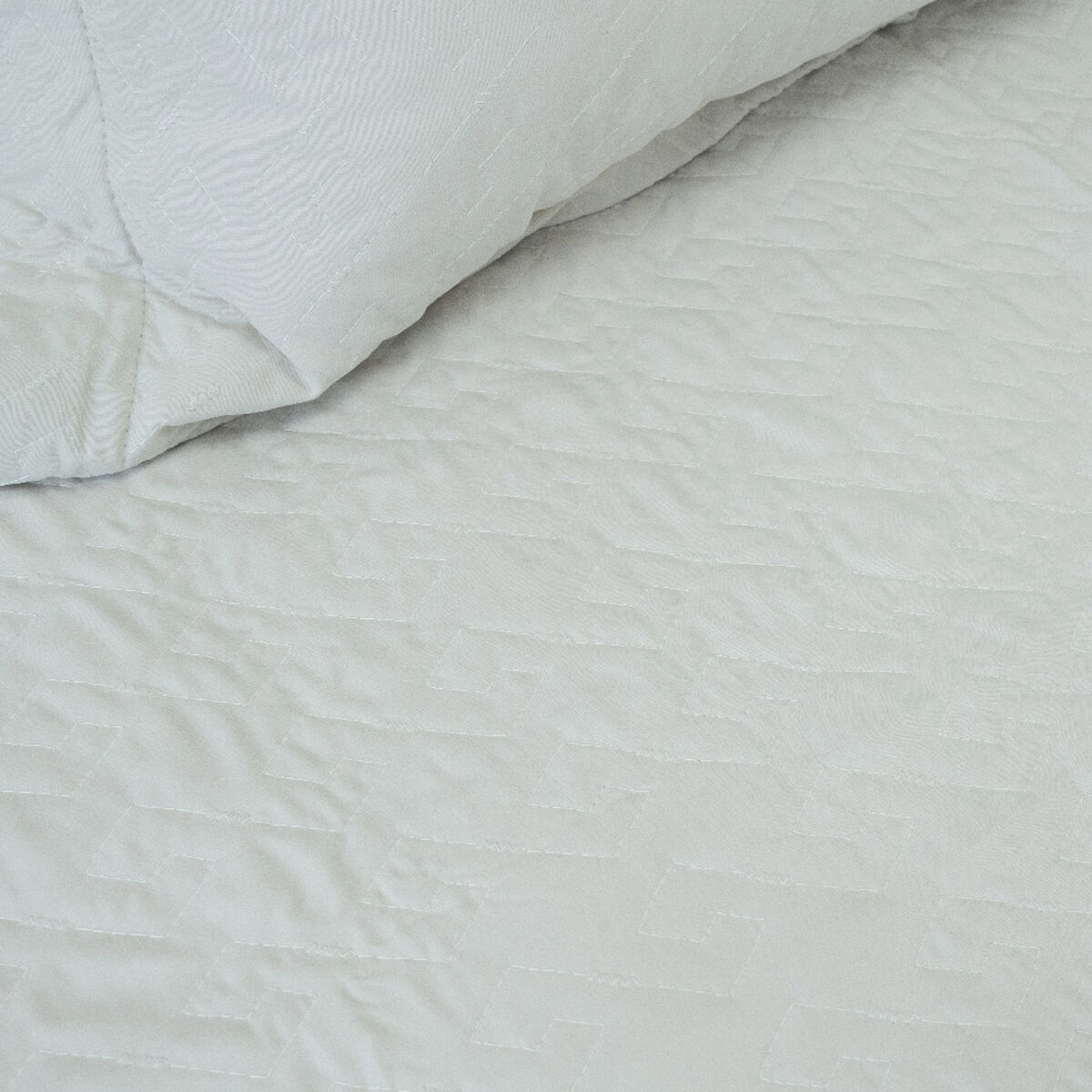 Quilt Doral 1,5 Plazas Lumi Velvety Beige