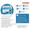 Combo Máquina de Coser Janome DC6100 + Overlock 8002D