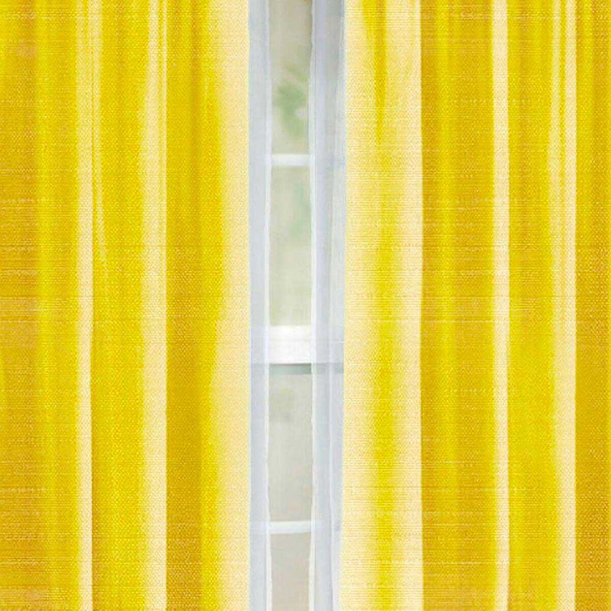 Combo Cortinas Doral Agatha 220 x 140 cm Mostaza