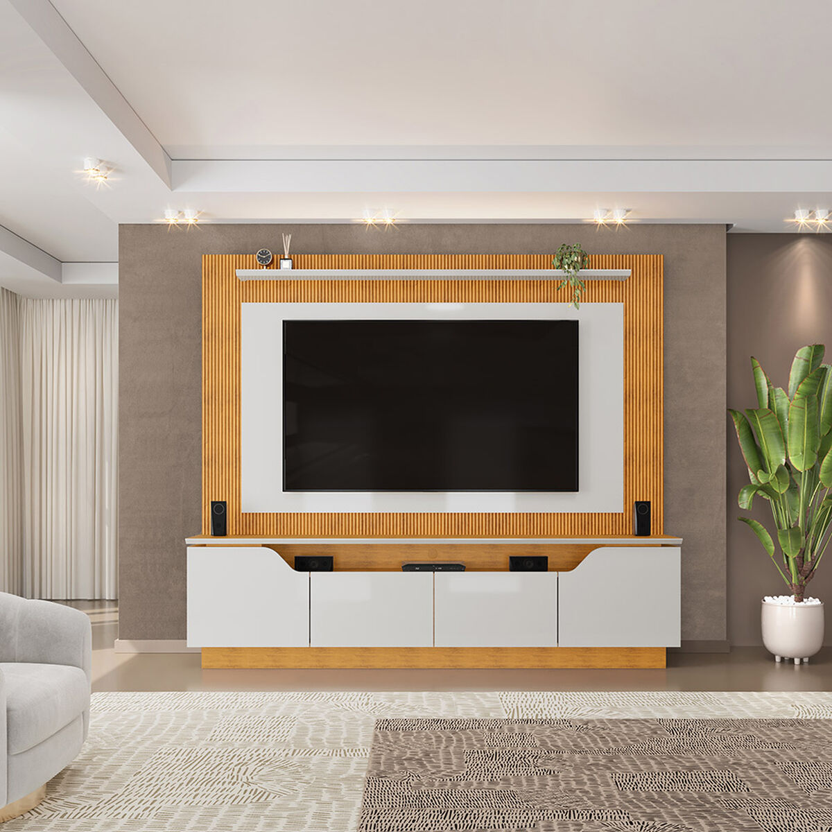 Home TV Di Poretti Design Titan Hasta 70" Bali