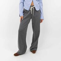 Pantalón Mujer Icono Gris, Negro