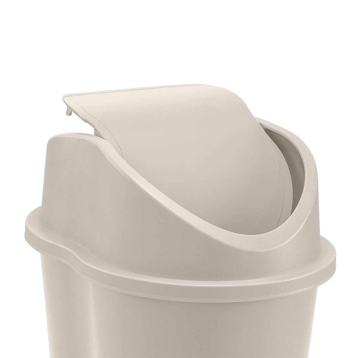 Basurero Rimax Vaiven Taupe 10 lts