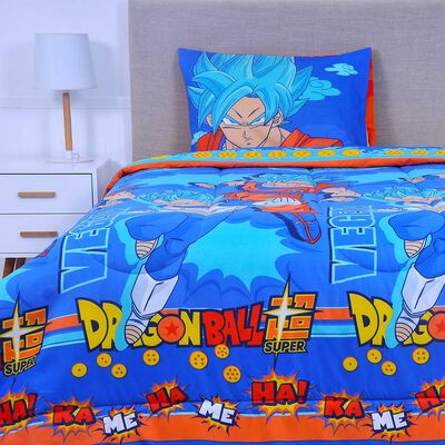 Plumón Infantil Dragón Ball Z 1,5 Plazas Vegeta