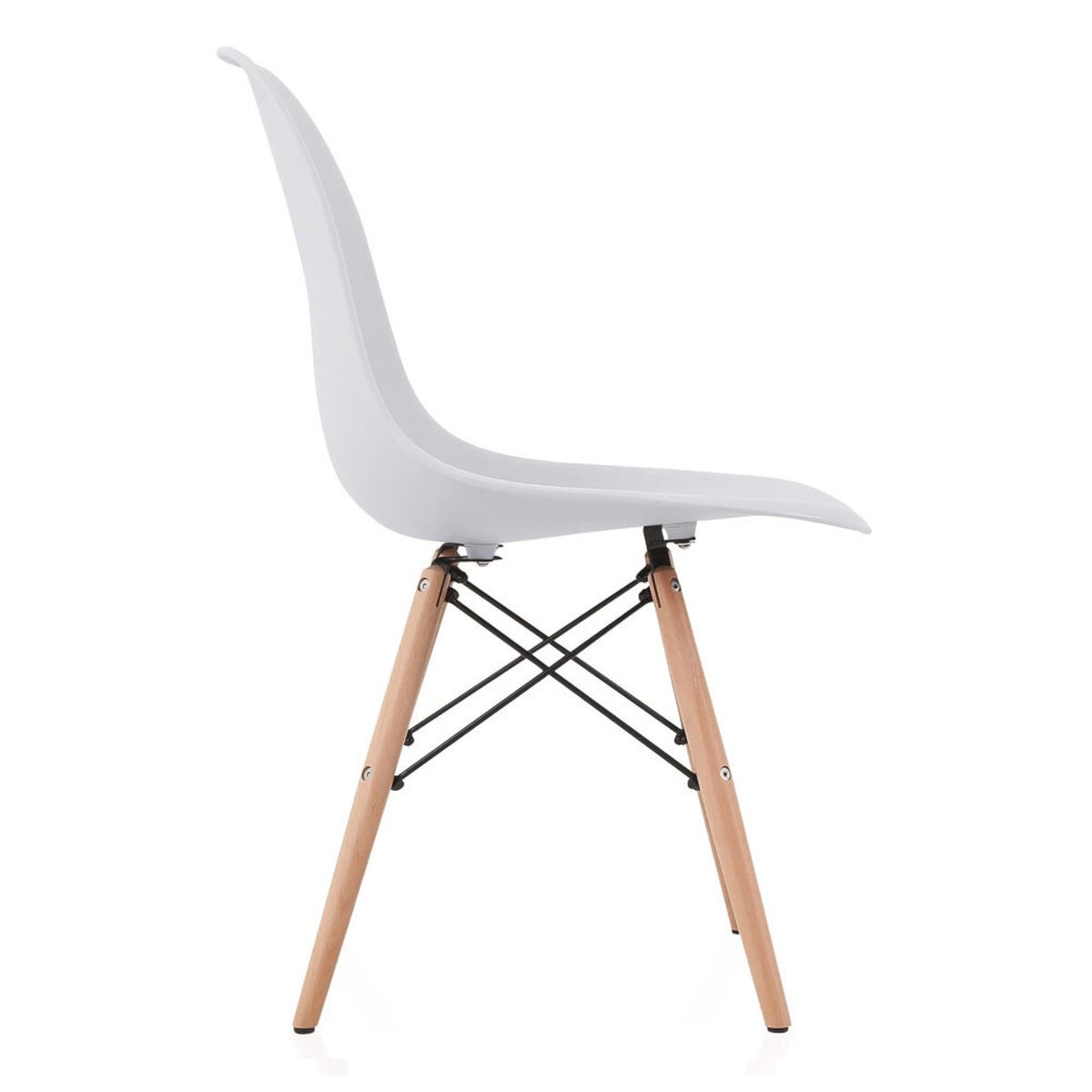Silla Britbox Eames Gris Claro