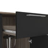 Mueble Base Vekkahome Madri 3 Cajon Negro
