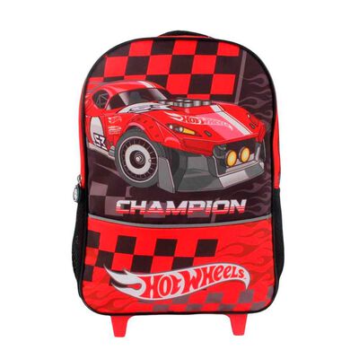 Mochila Infantil con Ruedas 15 Hot Wheels
