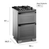Cocina A Gas Electrolux F4EAD 4 Quemadores
