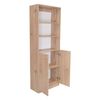 2 Estantes 4 Repisas + Estante 2 Puertas TuHome Home Macadamia