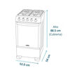 Cocina a Gas Mabe CMC20AXX-1 4 Quemadores