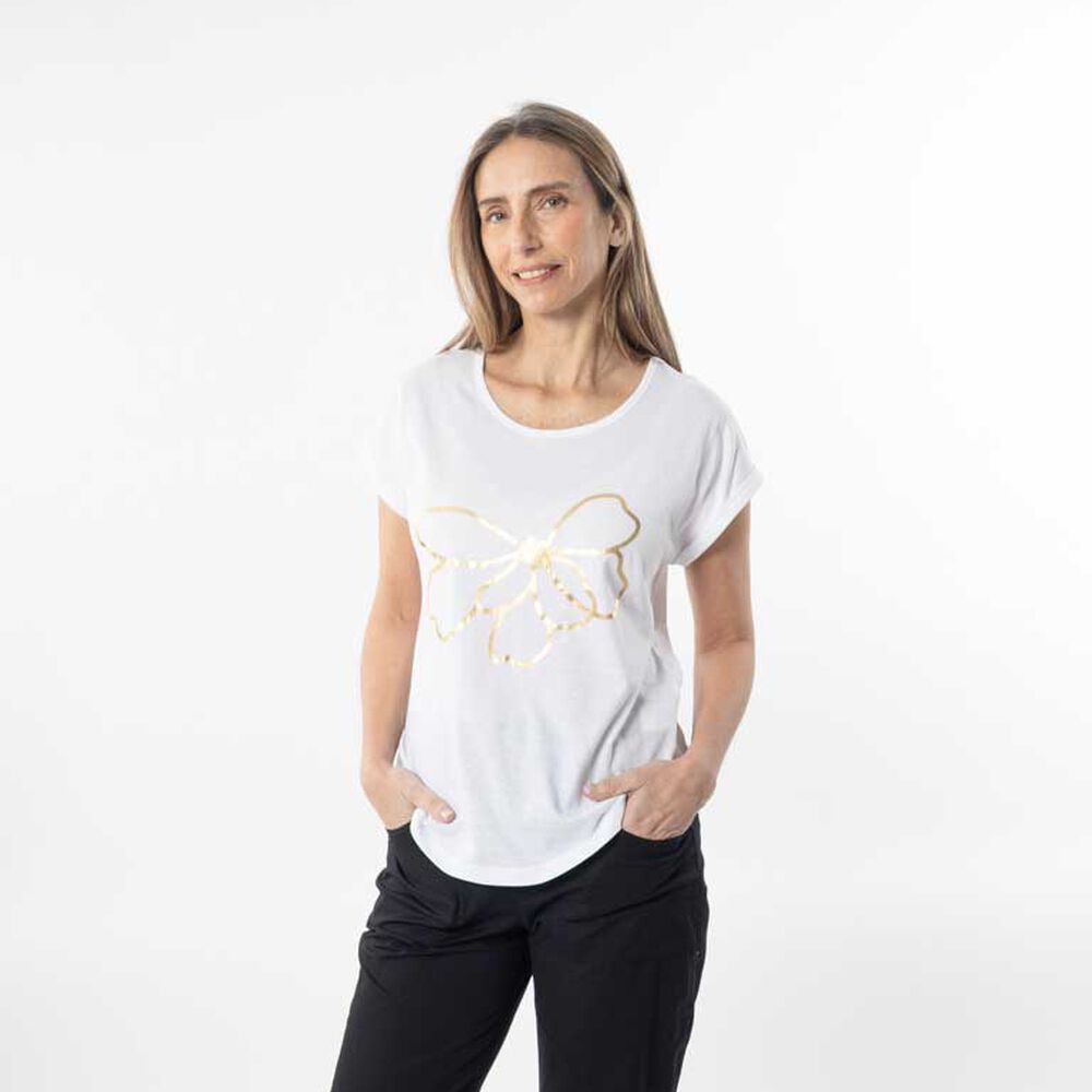 Polera Manga Corta Mujer Portman Club