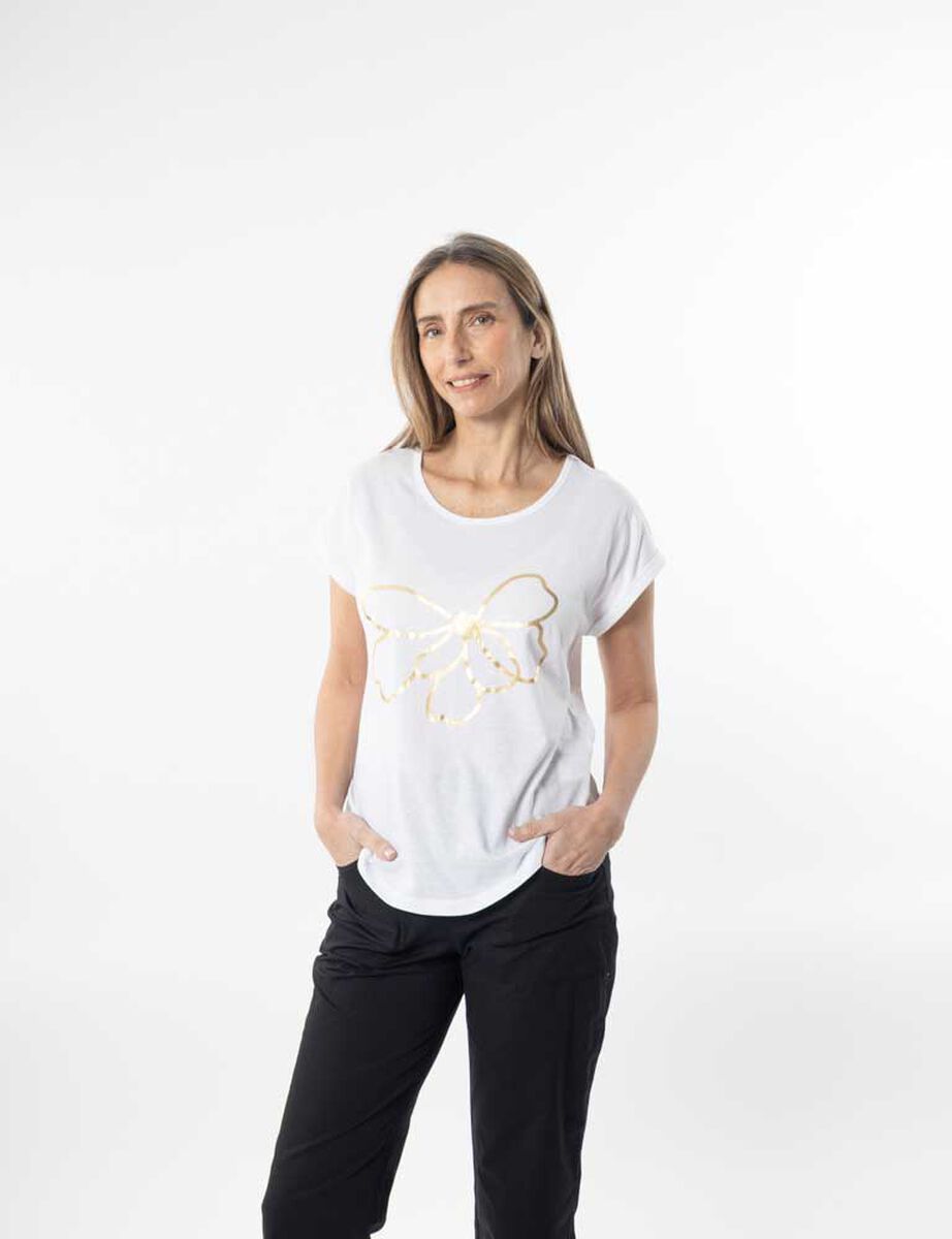 Polera Manga Corta Mujer Portman Club