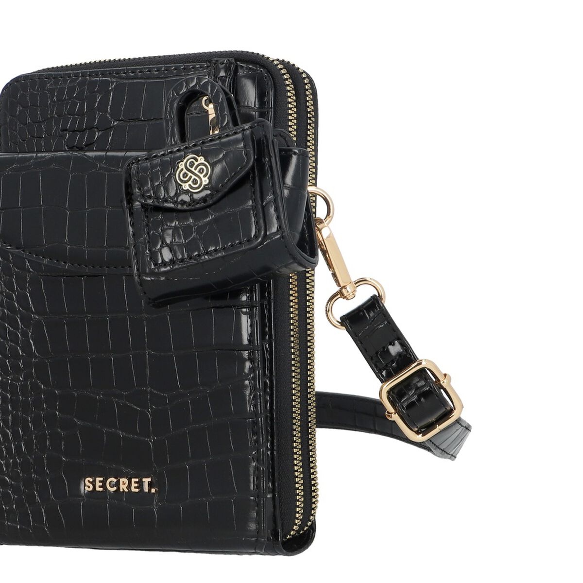 Portacelular Secret Bucarest FW25 XL Negro