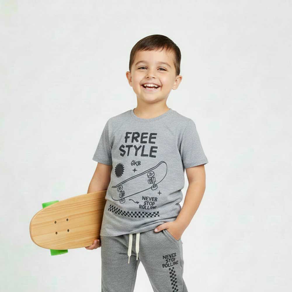 Polera Manga Corta Bebé Chess Baby