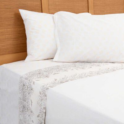 Imagen 1 del producto Juego de Sábanas Mashini 180 Hilos King Estampado Multicolor