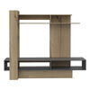 Estante TV TuHome Flamenco Duna /Plomo Hasta 60"