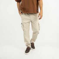 Pantalón Cargo Hombre Icono White