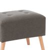 Pouf Latam Home Niza Lino Gris Oscuro
