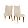 Juego de Comedor Di Poretti Liz 8 Sillas Beige
