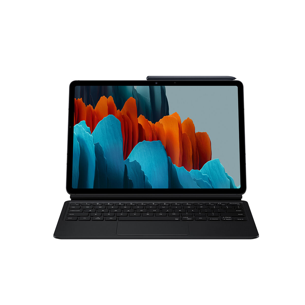 Tablet Samsung SM-T870 Galaxy Tab S7 6GB 128GB 11" Wifi Mystic Black + Keyboard + Cover + S-Pen