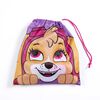 Toalla Infantil con Bolso Paw Patrol Niña Flower-P 30 x 50 cm