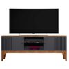 Rack TV Exit Florencia Gris Matte Hasta 70"