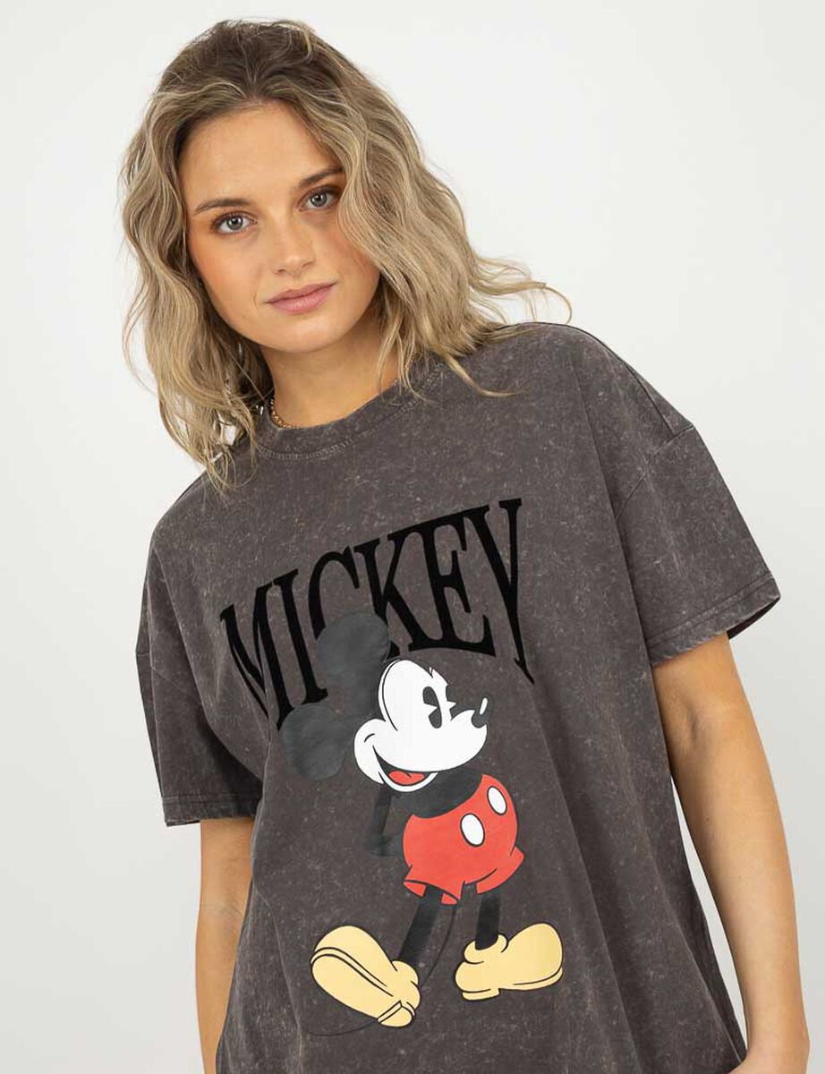 Polera Dibudjos Animados Manga Corta Mujer Icono
