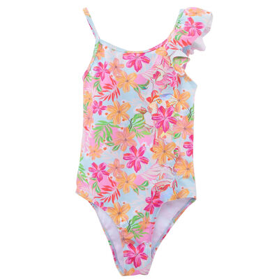 Imagen 2 del producto Traje de Baño Floreado Niña Chess Aqua