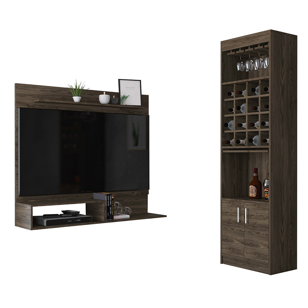 Combo Panel TV 55" + Bar Kava Tuhome Beijing 51