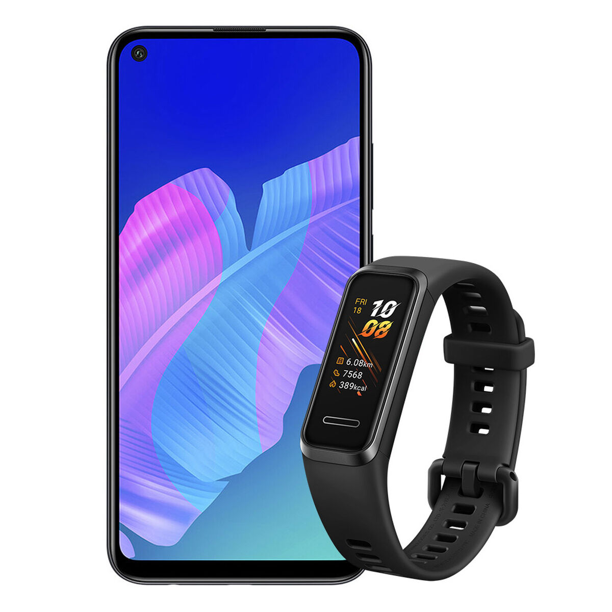 Celular Huawei Y7p 64GB 6,3" Midnight Black Liberado + Band 4