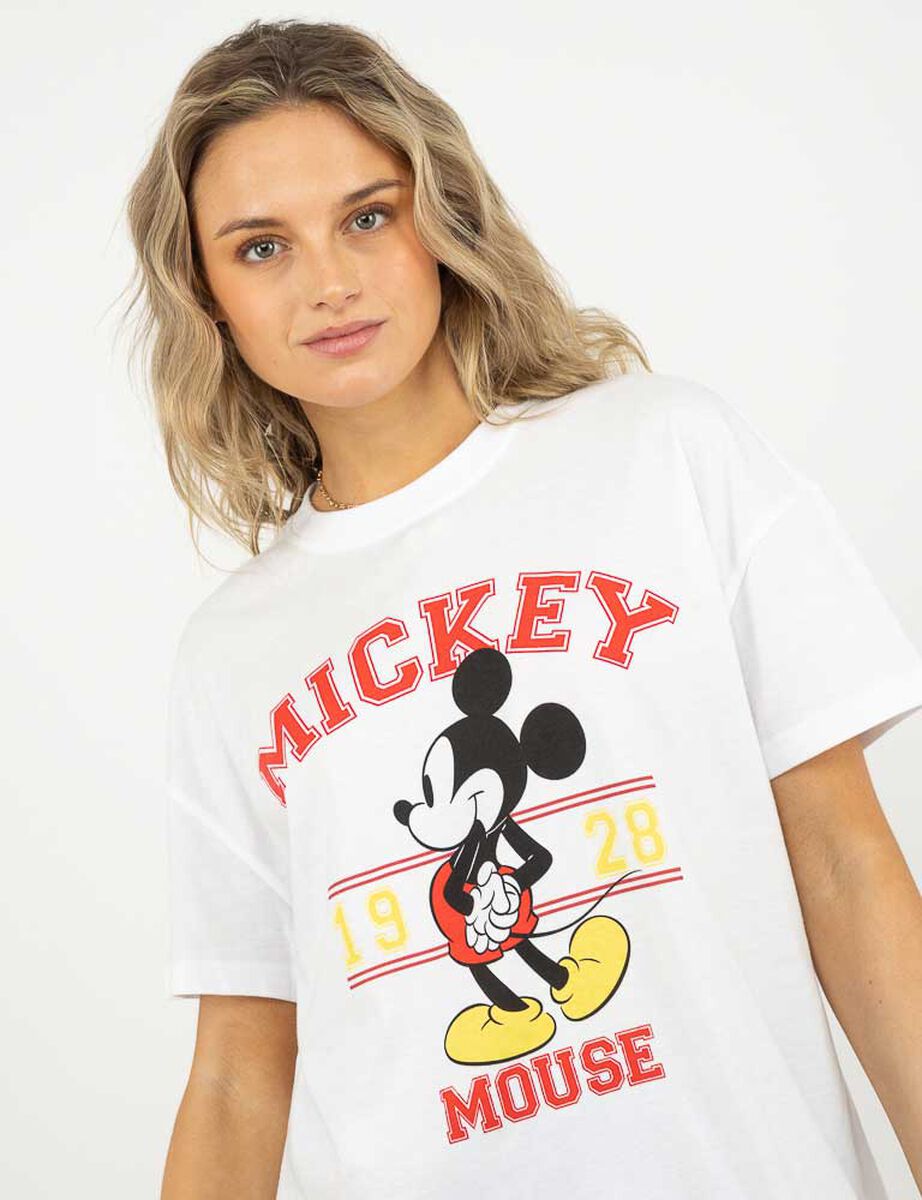 Polera Dibudjos Animados Manga Corta Mujer Icono