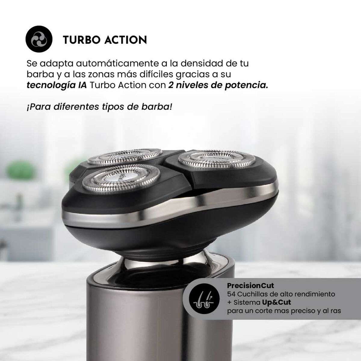 Afeitadora Siegen SG-7220 3 en 1