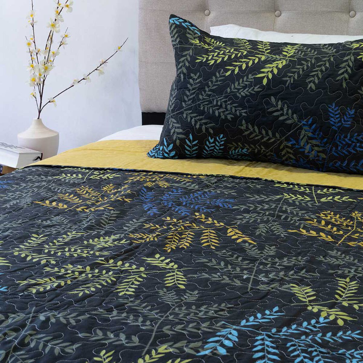 Quilt Doral 1,5 Plazas Origins D9 Dise&ntilde;os