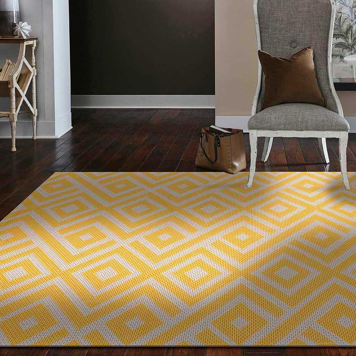 Alfombra Idetex Cotton Kali Amarillo 160 x 230 cm
