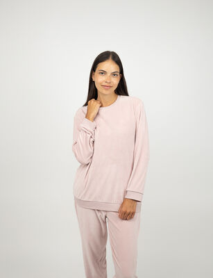 Imagen 1 del producto Pijama Polar Mujer Zibel Rosa