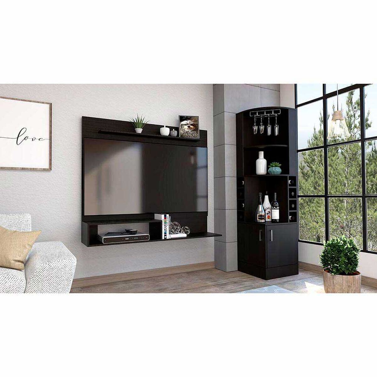 Combo Panel TV + Bar TuHome Beijing