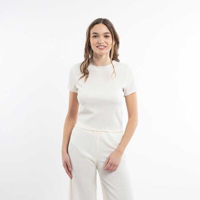 ICONO Polera Manga Corta Mujer Icono