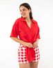 Blusa Nudo Manga 3/4 Mujer Zibel