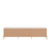 Rack TV Decocasa Jasper Hasta 75" Off White