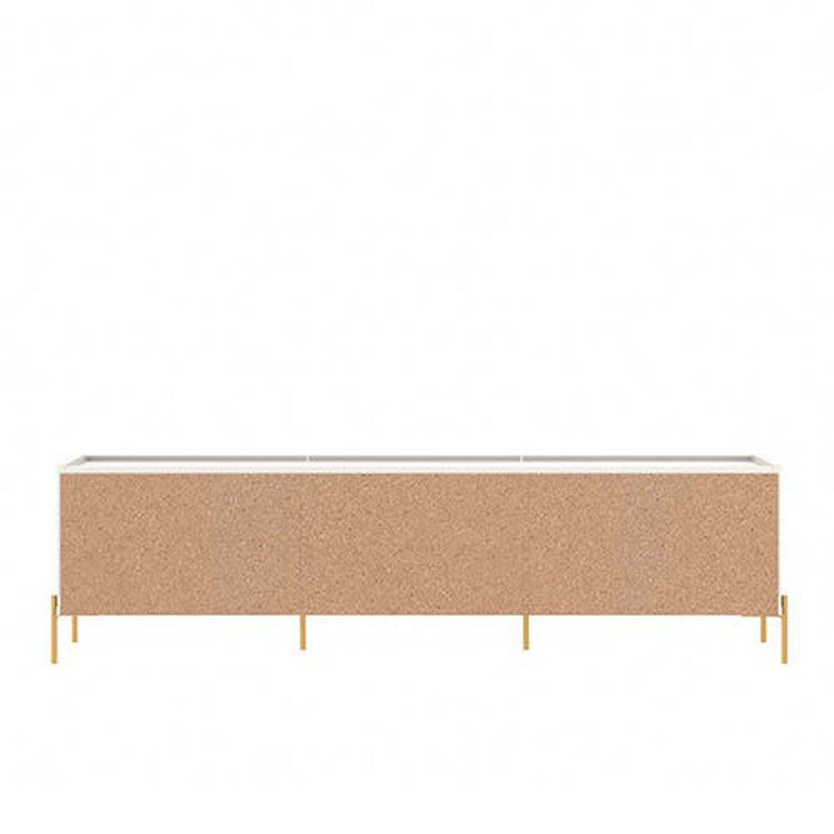 Rack TV Decocasa Jasper Hasta 75" Off White