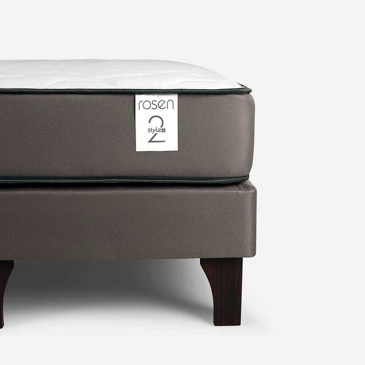 Cama Europea Rosen 2 Plazas New Style 2 Plus Base Dividida