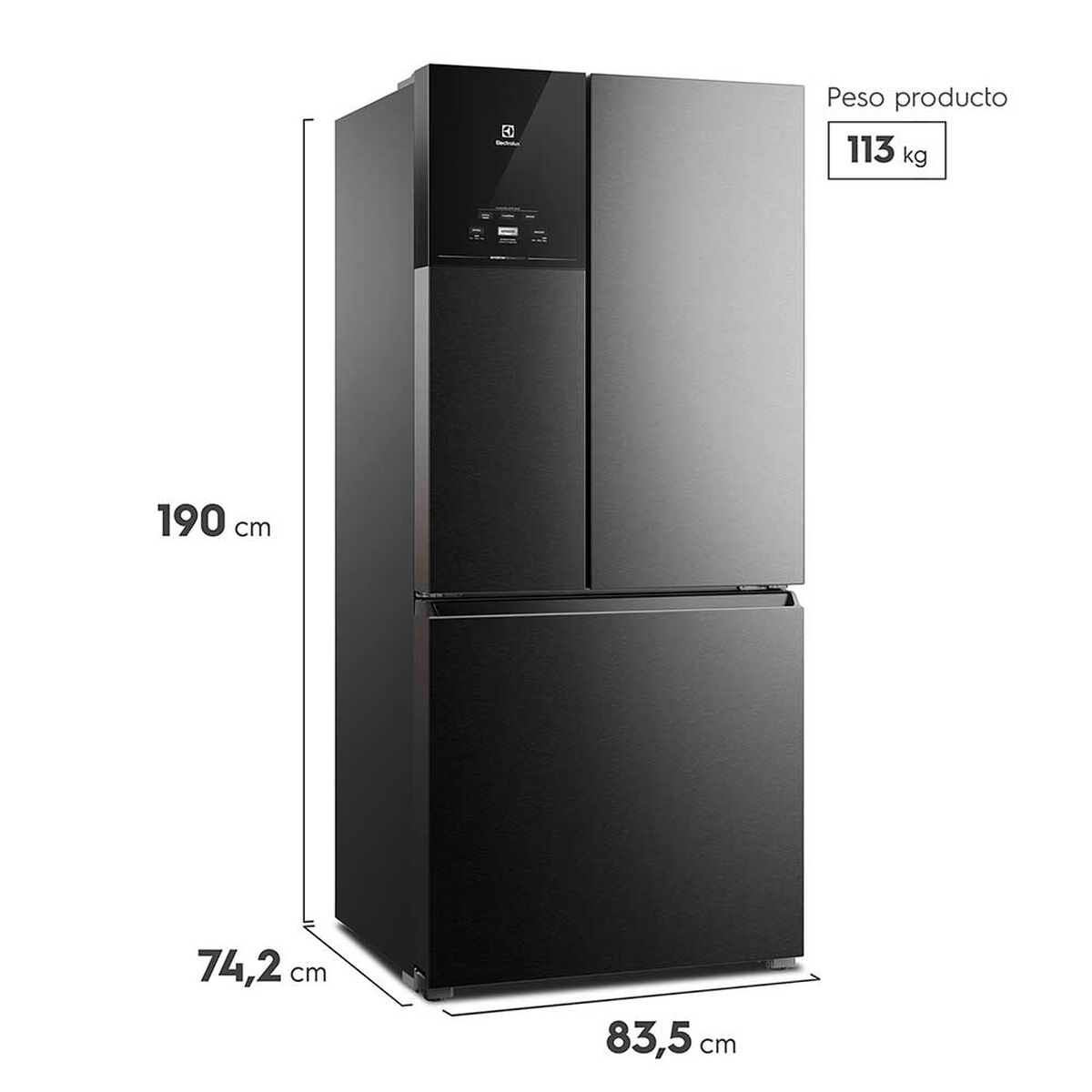 Refrigerador Multidoor Electrolux IM8B 590 lts