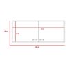 Mueble de Cocina Superior TuHome Napoles 2 Puertas Blanco