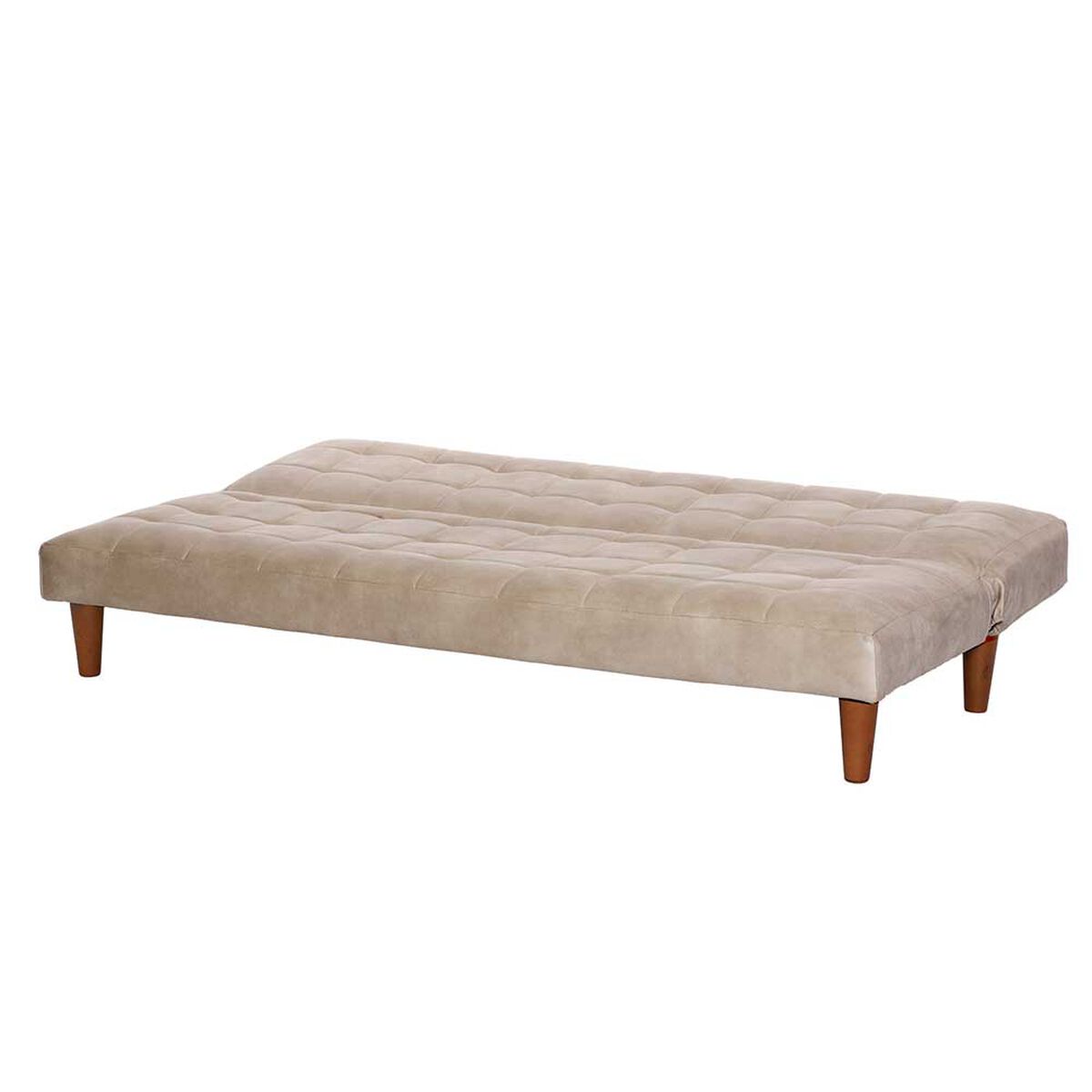 Fut&oacute;n Latam Home Turin Cuero 3 Cuerpos Beige