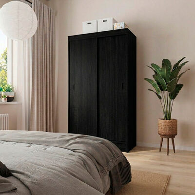 Closet CIC Caburga 2 Puertas Negro
