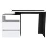 Escritorio Recto TuHome Rookie 2 Cajones Blanco