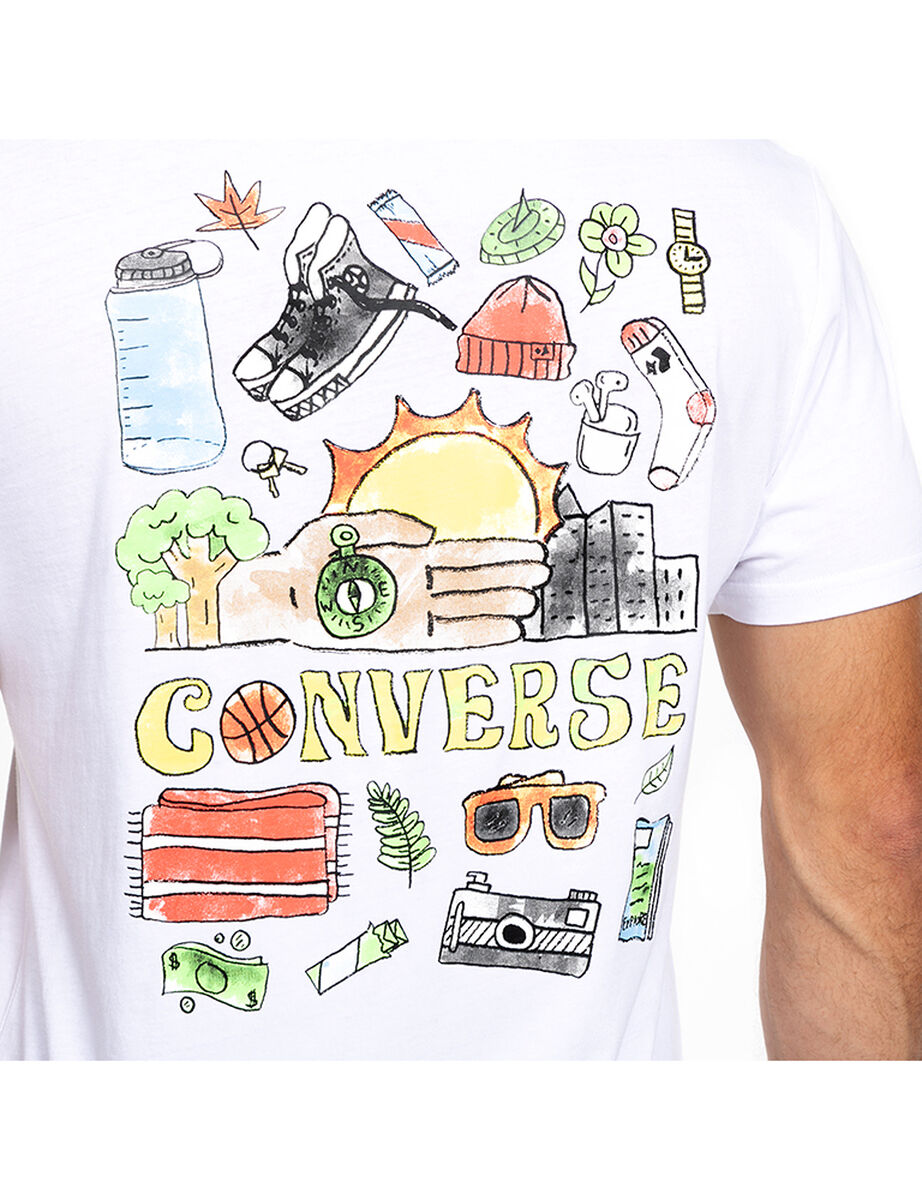 Polera de Algodón Hombre Converse